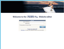 Tablet Screenshot of pawsupdate.mailpound.com